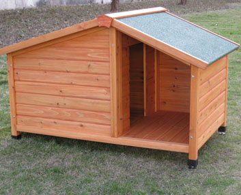 Una verdadera cabaña para el perro